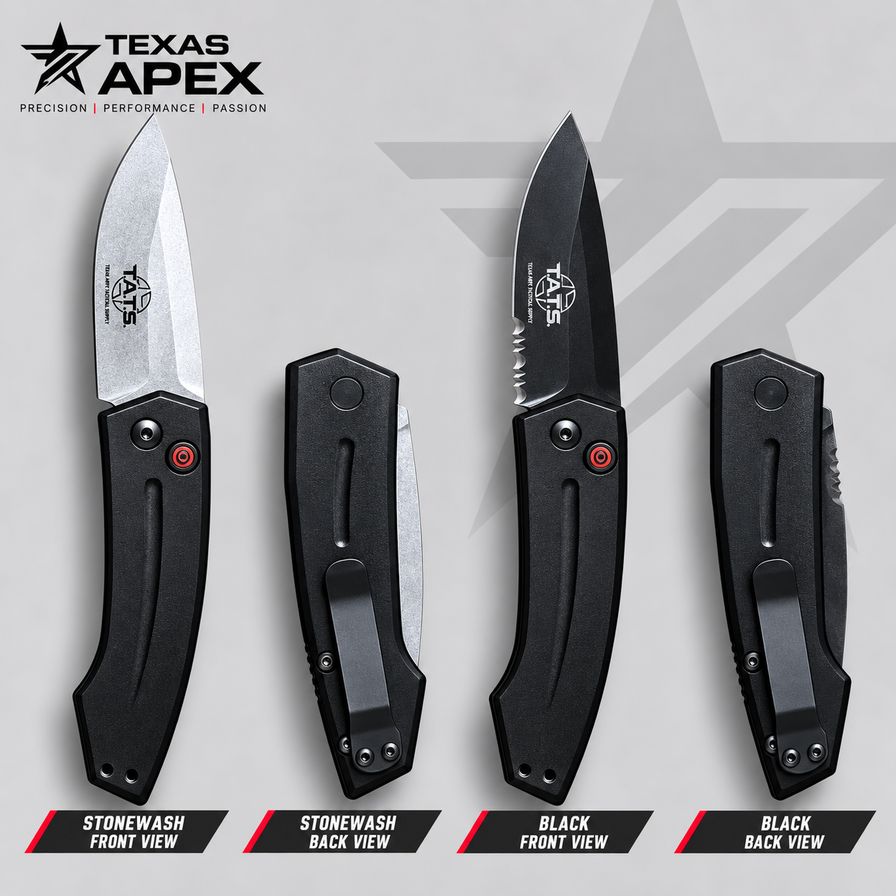 T.A.T.S. Blackfang Automatic Knife