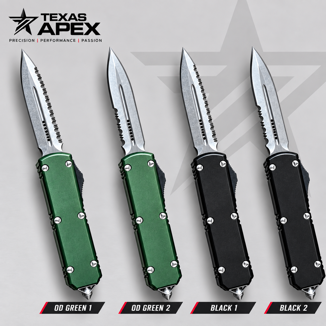 T.A.T.S. Rattler OTF Knife