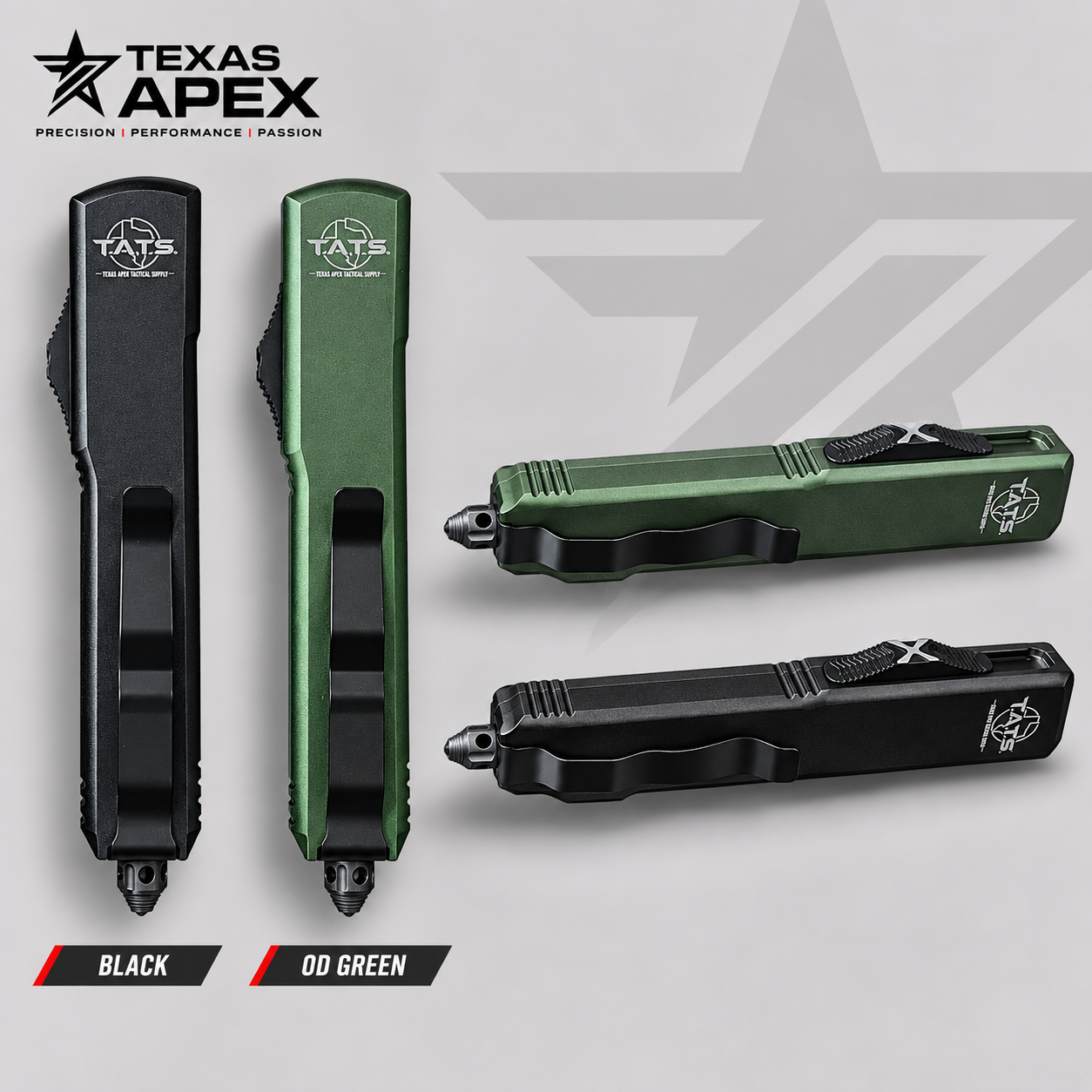 T.A.T.S. Rattler OTF Knife - Image 2